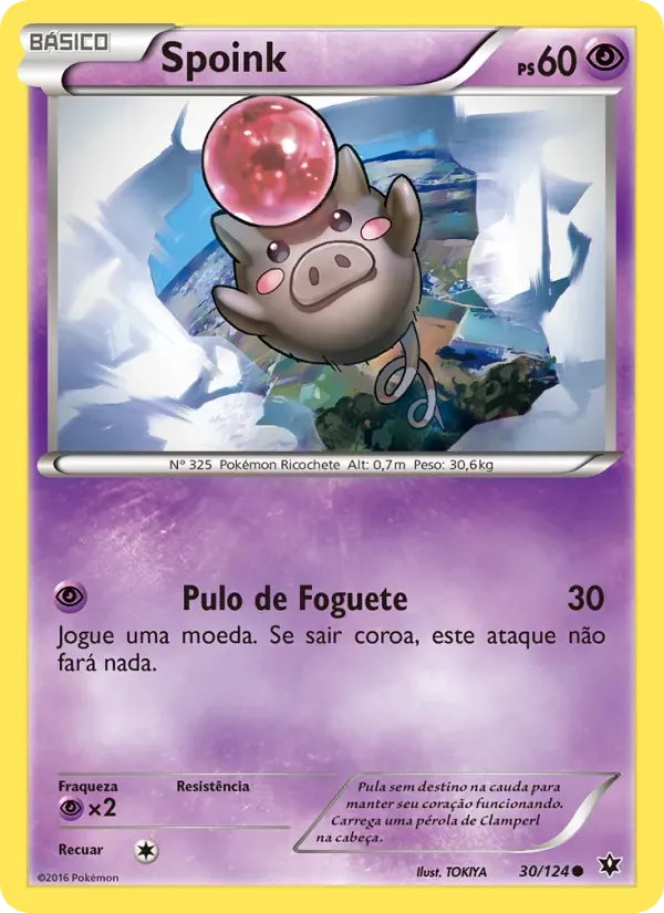 Spoink 30/124 Fusão de Destinos