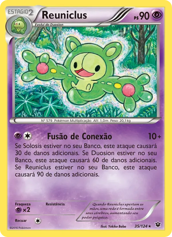 Reuniclus 35/124 Fusão de Destinos