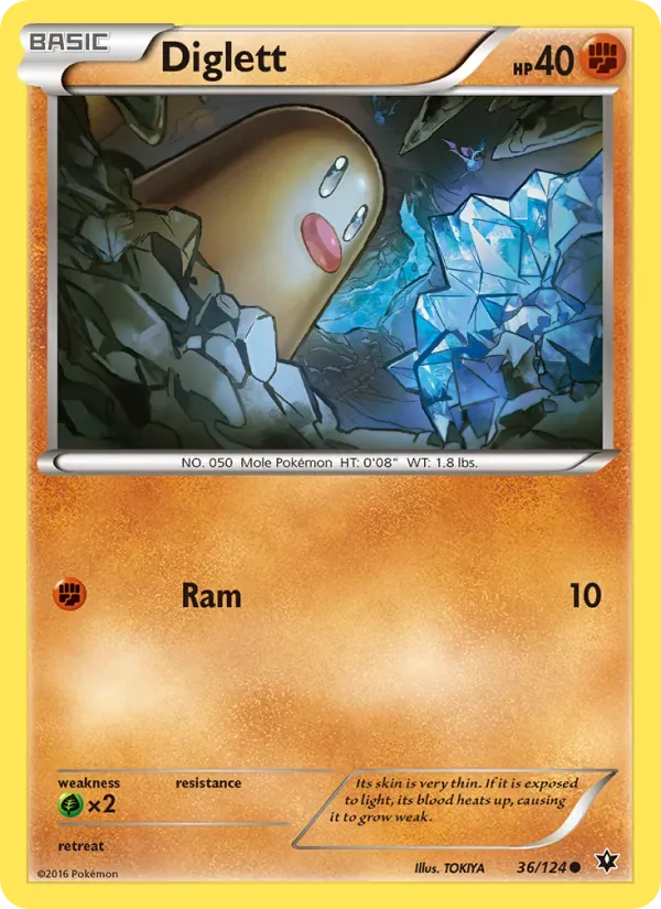 Diglett 36/124 Fusão de Destinos