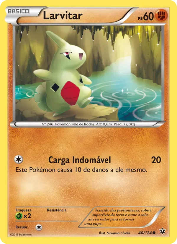 Larvitar 40/124 Fusão de Destinos