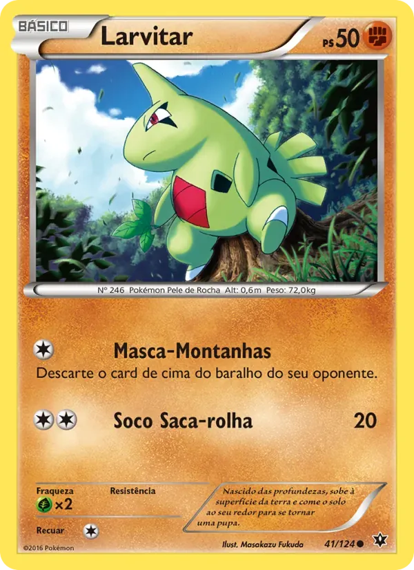 Larvitar 41/124 Fusão de Destinos