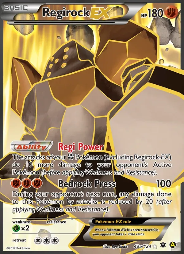 Regirock EX 43a/124 Fusão de Destinos
