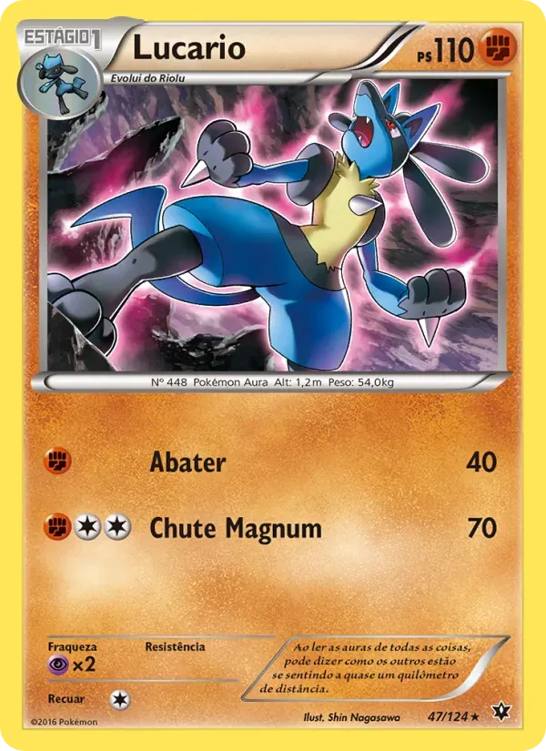 Lucario 47/124 Fusão de Destinos