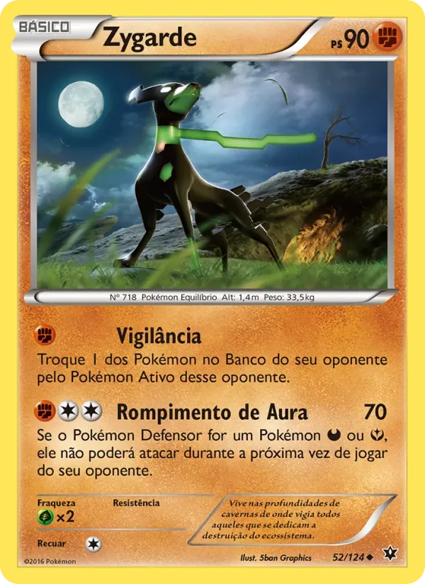 Zygarde 52/124 Fusão de Destinos
