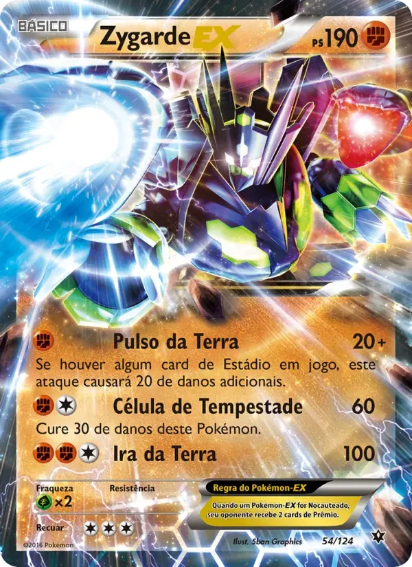Zygarde EX 54/124 Fusão de Destinos