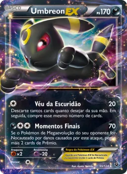 Umbreon EX 55 Fusão de Destinos
