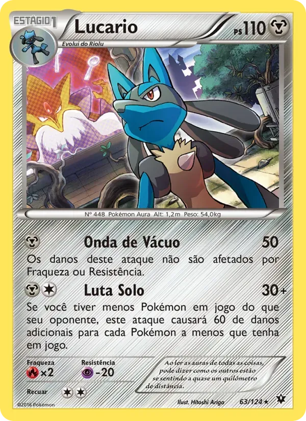 Lucario 63/124 Fusão de Destinos