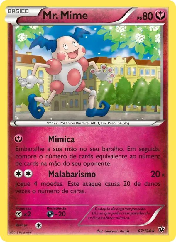 Mr. Mime 67/124 Fusão de Destinos