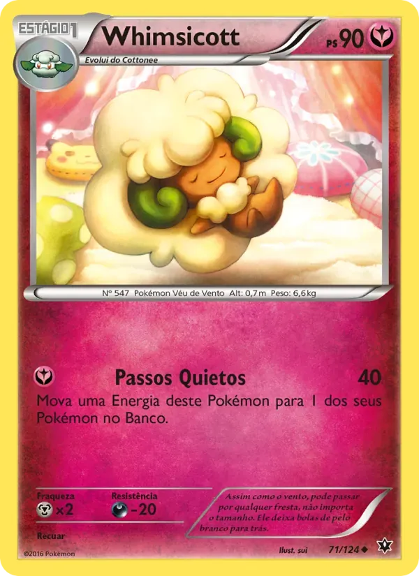Whimsicott 71/124 Fusão de Destinos