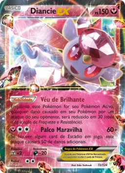 Diancie EX 72 Fusão de Destinos