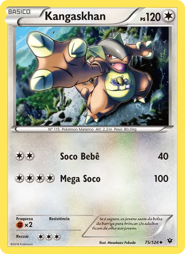 Kangaskhan 75/124 Fusão de Destinos