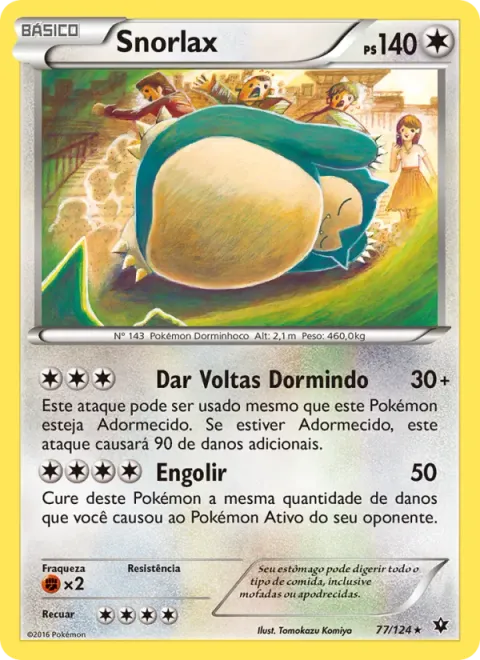 Snorlax 77/124