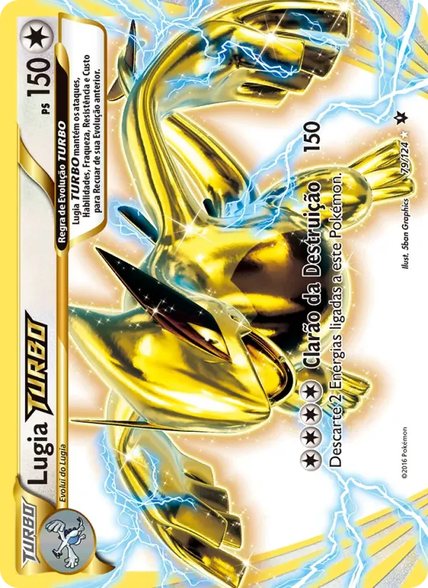 Lugia TURBO 79/124 Fusão de Destinos