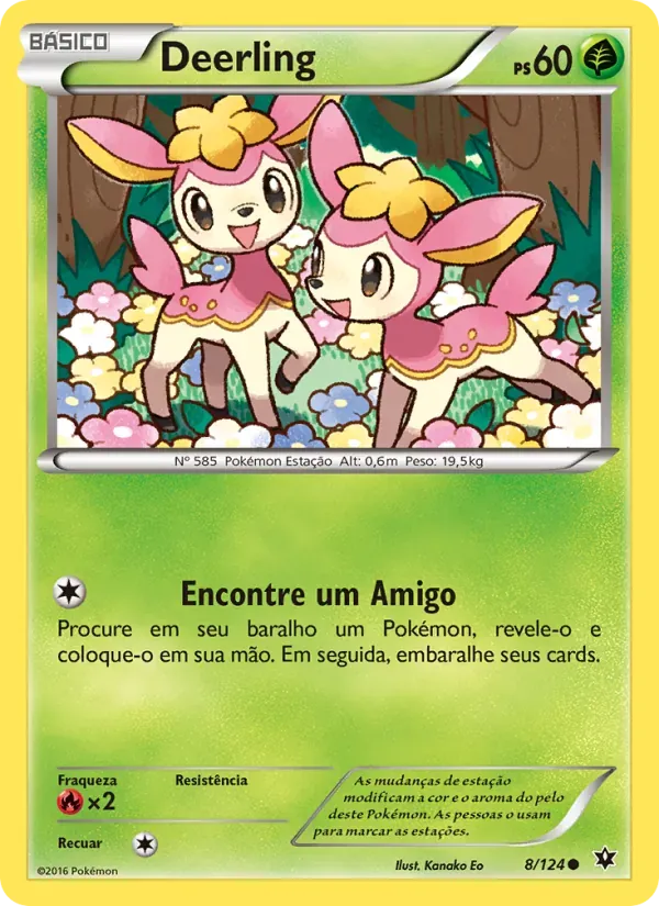 Deerling 8/124 Fusão de Destinos