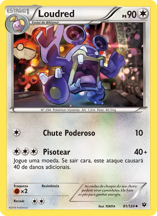 Loudred 81/124 Fusão de Destinos