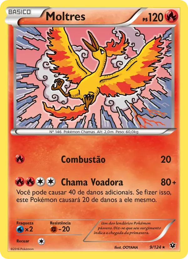 Moltres 9/124 Fusão de Destinos