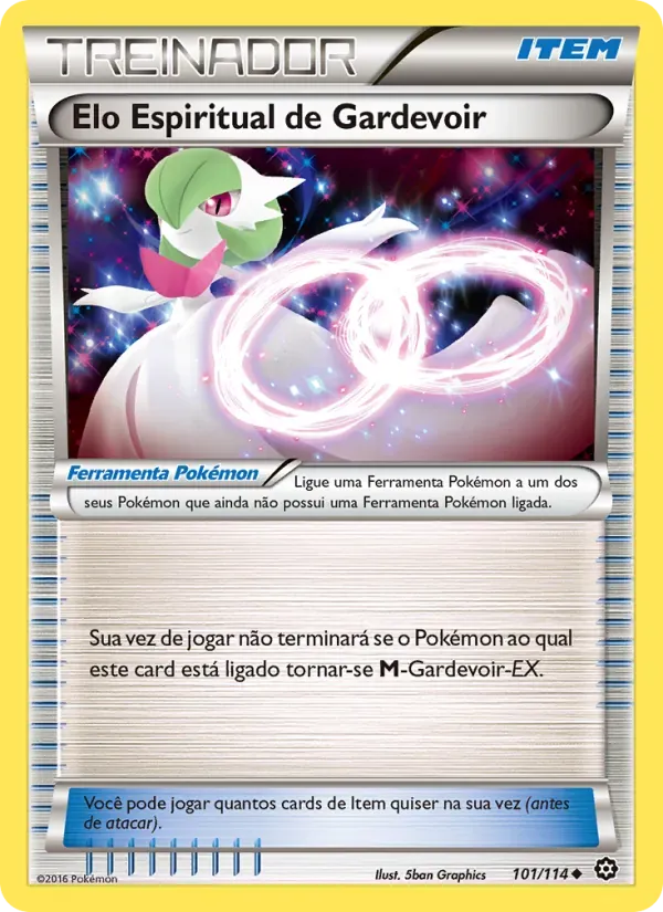 Elo Espiritual de Gardevoir 101/114 Cerco de Vapor