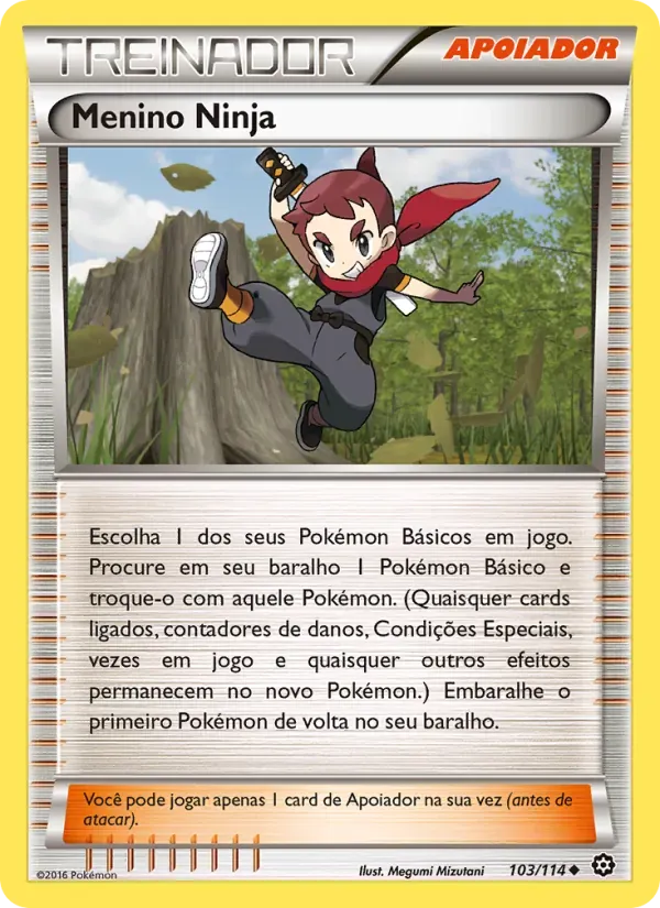 Menino Ninja 103/114 Cerco de Vapor