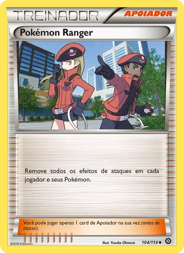 Pokémon Ranger 104/114 Cerco de Vapor