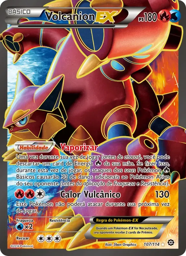 Volcanion EX 107/114 Cerco de Vapor