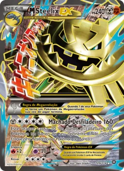 M-Steelix EX 109 Cerco de Vapor