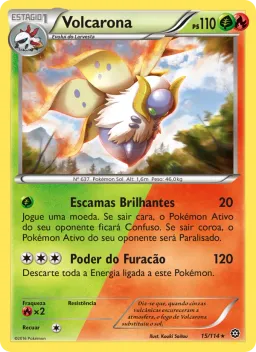 Volcarona 15 Cerco de Vapor