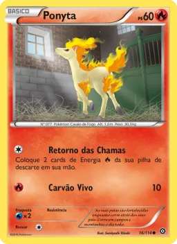 Ponyta 16 Cerco de Vapor