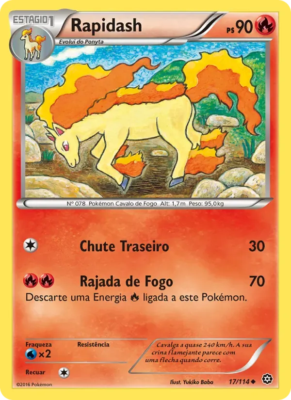 Rapidash 17/114 Cerco de Vapor