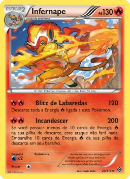 Infernape 20 Cerco de Vapor