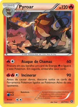 Pyroar 23 Cerco de Vapor