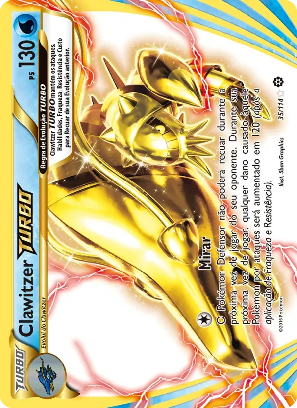 Clawitzer TURBO 35/114 Cerco de Vapor