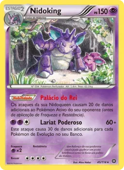 Nidoking 45 Cerco de Vapor