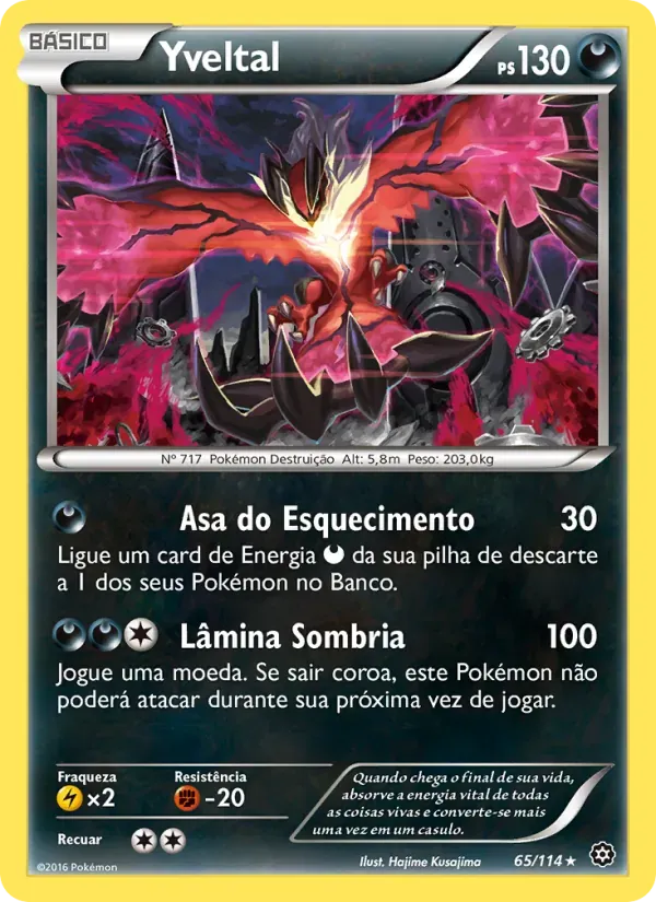 Yveltal 65/114 Cerco de Vapor
