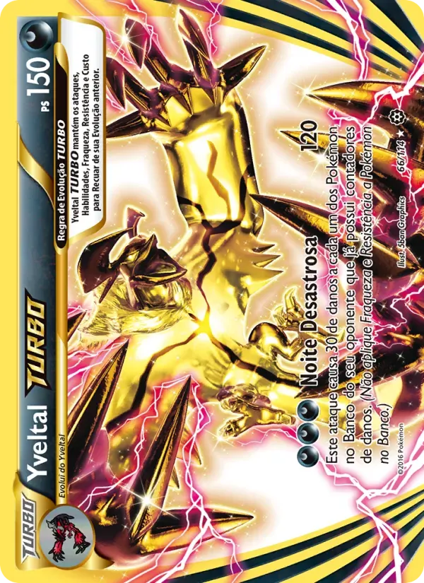 Yveltal TURBO 66/114 Cerco de Vapor