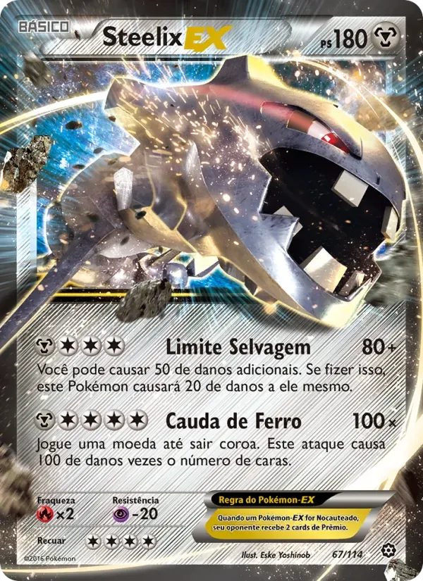 Steelix EX 67/114 Cerco de Vapor