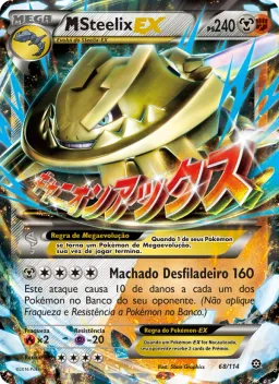 M-Steelix EX 68 Cerco de Vapor