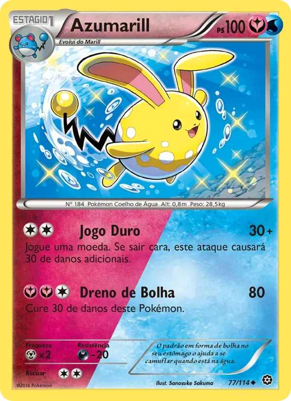 Azumarill 77/114 Cerco de Vapor