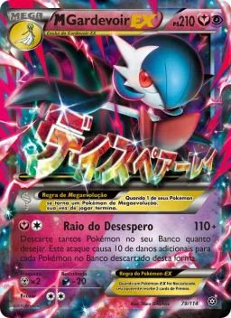 M-Gardevoir EX 79 Cerco de Vapor