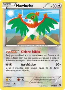 Hawlucha 97 Cerco de Vapor