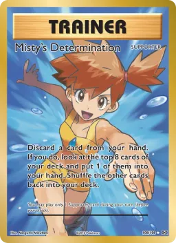 Determinação da Misty 108 Evoluções