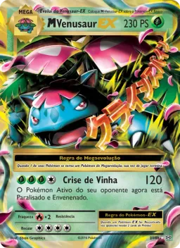 M Venusaur EX 2 Evoluções