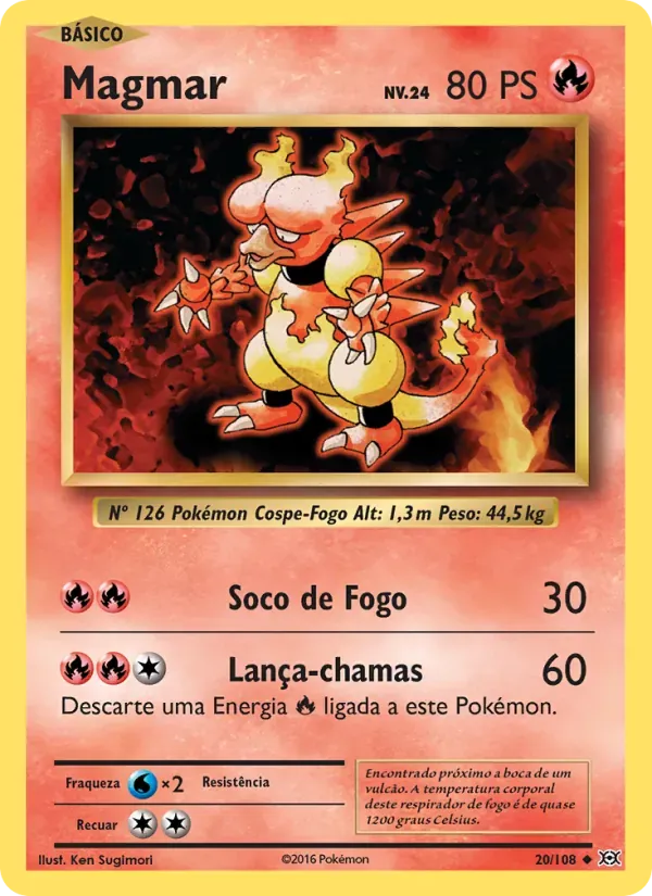 Magmar 20/108 Evoluções