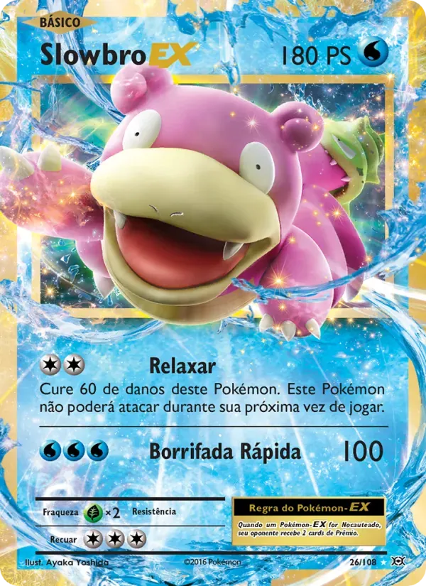 Slowbro EX 26/108 Evoluções