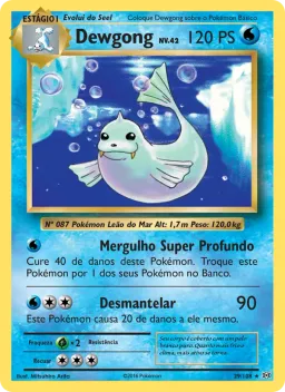 Dewgong 29 Evoluções
