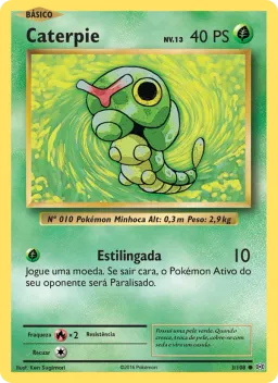 Caterpie 3 Evoluções