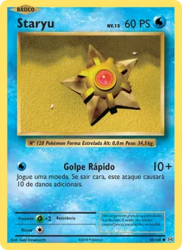 Staryu 30 Evoluções