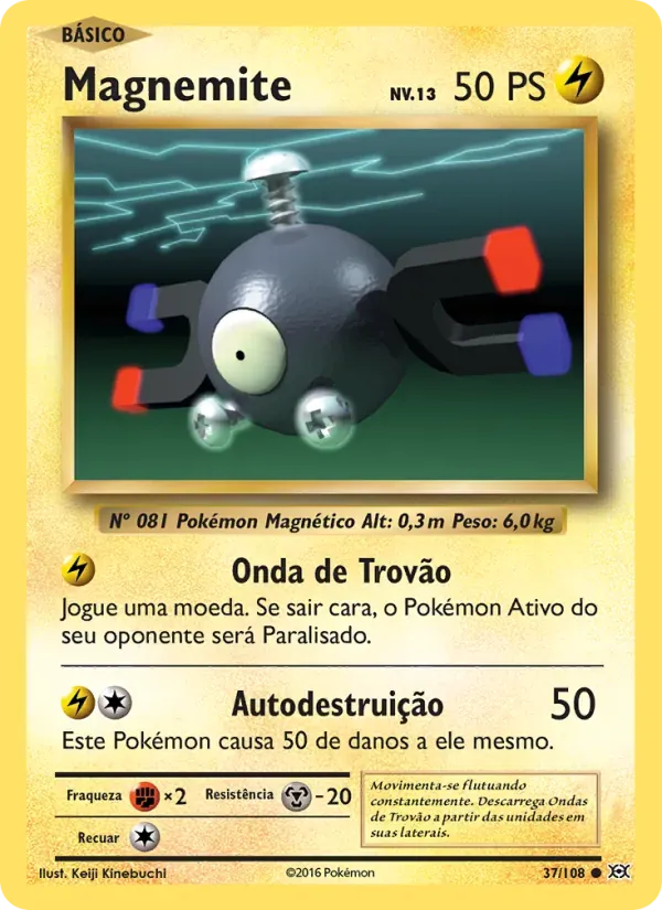 Magnemite 37/108 Evoluções