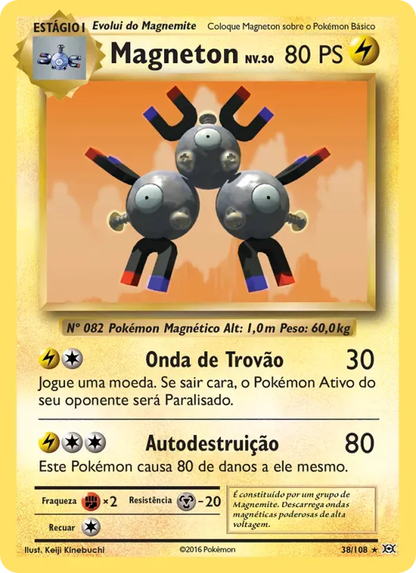 Magneton 38/108 Evoluções