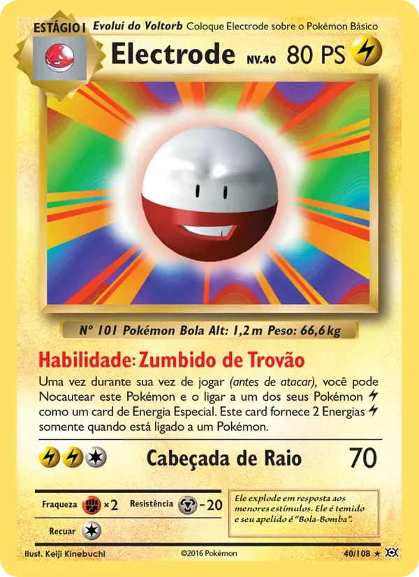 Electrode 40/108 Evoluções
