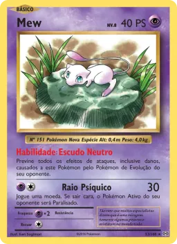 Mew 53 Evoluções